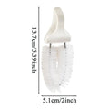 Foot Scrub Brush Toe Scrubber Portable Toe Cleaner Exfoliating Foot Massage Bath Brush Foot Care Scrubber Cleaning tools Oasis Select 1PC