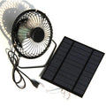 Outdoor Solar Fan Portable USB Solar Fan Environmentally Friendly Materials Outdoor Activities For Mobile Phones Oasis Select A
