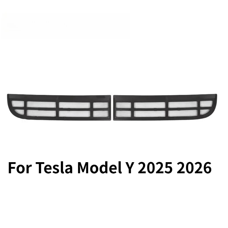 For Tesla Model Y Juniper 2025 2024 Anti Debris ABS Insect-proof Net Front Trunk Dust Inner Vent Grille Air Inlet Cover Oasis Select B