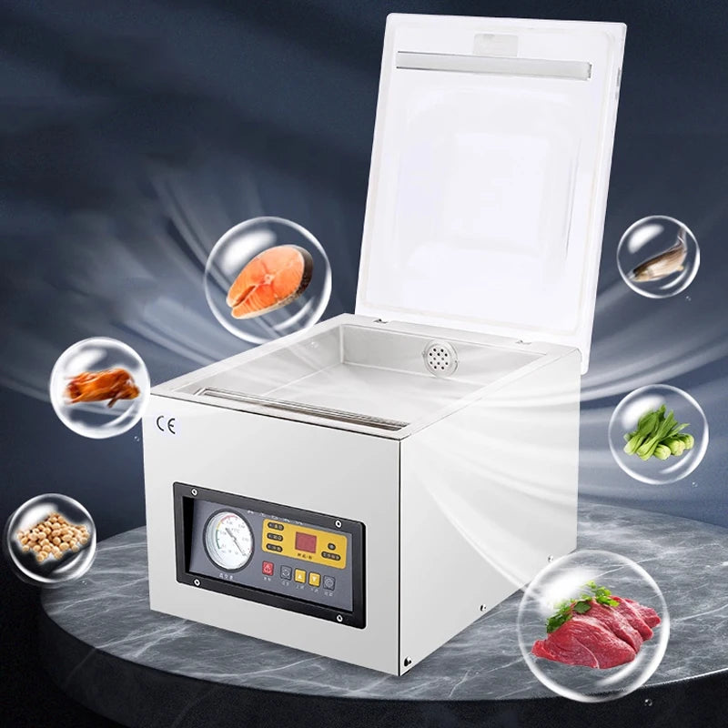 Commercial Vacuum Sealer Machine – Dry/Wet Auto Packaging