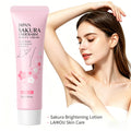 Laikou Sakura Body Care Cream 30g Improve Underarm Knee Buttocks Dark Dull Skin Fade Melanin Pigmentation Korean Skin Care Oasis Select 2pcs