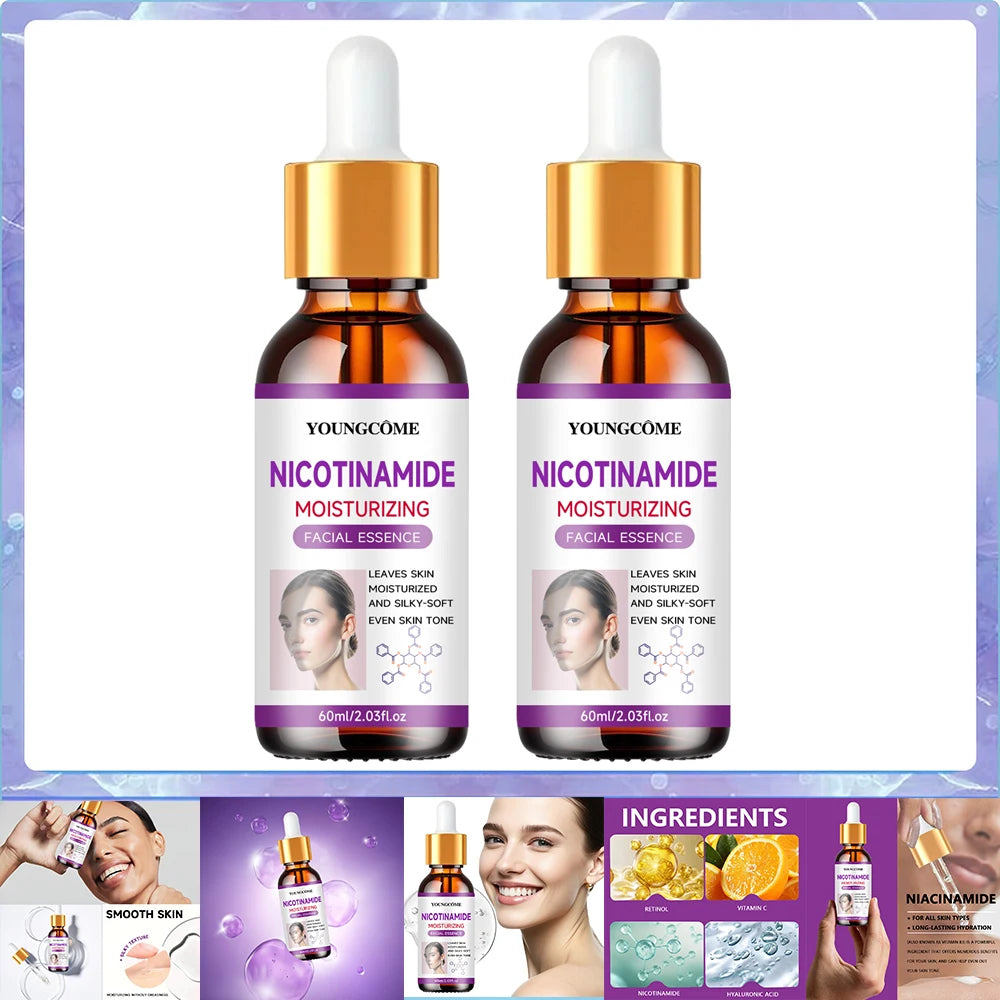 YOUNGCOME 24K Gold Niacinamide Face Serum | Hyaluronic Acid
