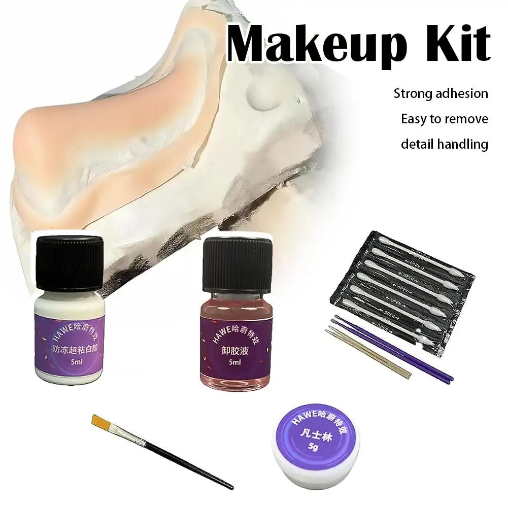 Spirit Gum Adhesive & Remover Kit – 5ml Prosthetics Makeup SFX Makeup Adhesive Oasis Select