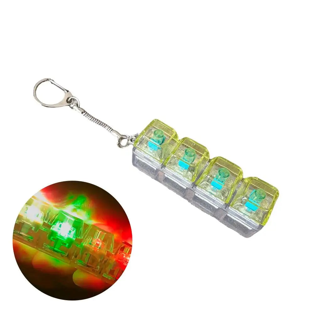 Mechanical Keyboard Fidget Keychain – DIY Keycap Stress Toy Fidget Keychain Toy Oasis Select C