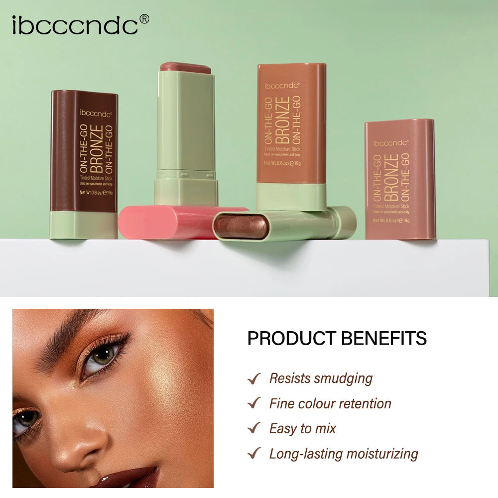 ibcccndc Pearl Glow Contour & Highlight Stick – 4 Shades Contour Highlight Stick Oasis Select