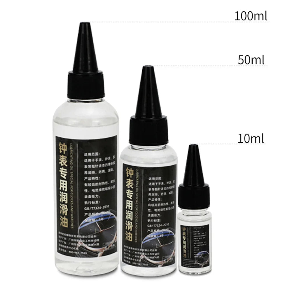 Horological Watch Movement Oil – Anti-Rust Lubricant 10–100ml