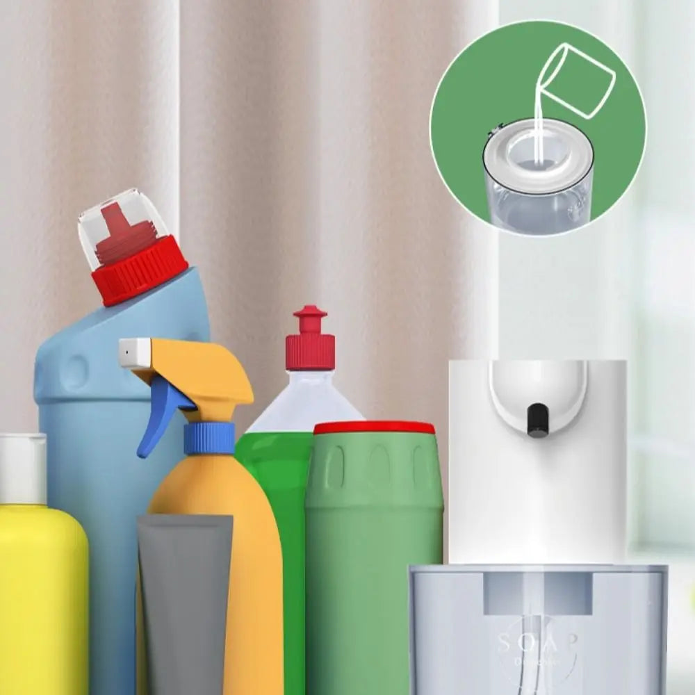 400ml Touchless Foam Soap Dispenser | Infrared Rechargeable