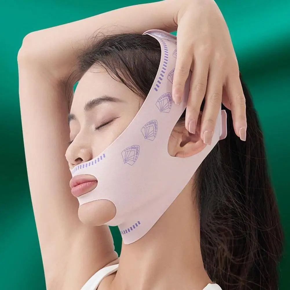 V-Line Face Sculpting Sleep Mask – Chin & Jaw Lifting Band