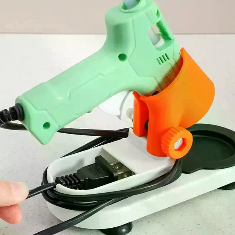 Hot Glue Gun Holder Stand | Anti-Slip & Heat Resistant