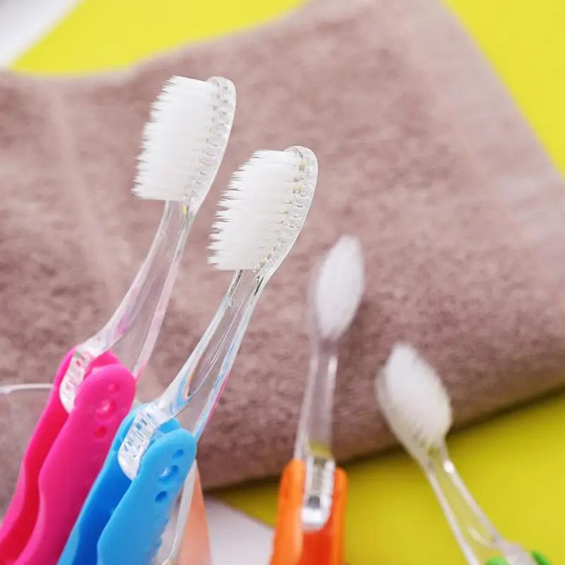 1pcs Folding Toothbrush Travel Shrimp Shell Toothbrush Soft Nylon Bristle Tourism Portable Toothbrush Oasis Select