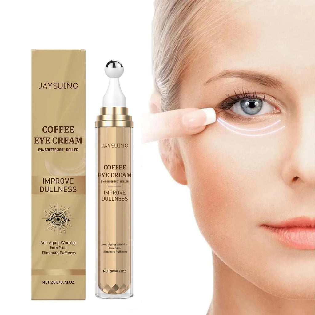 Caffeine Roller Eye Cream – Dark Circles & Puffiness Relief Roller Eye Cream Oasis Select