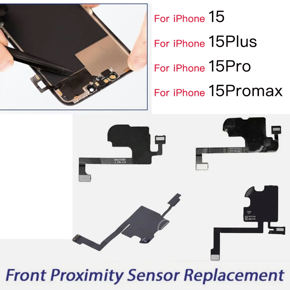 iPhone 15 / Plus / Pro Max Ear Speaker & Sensor Flex Cable