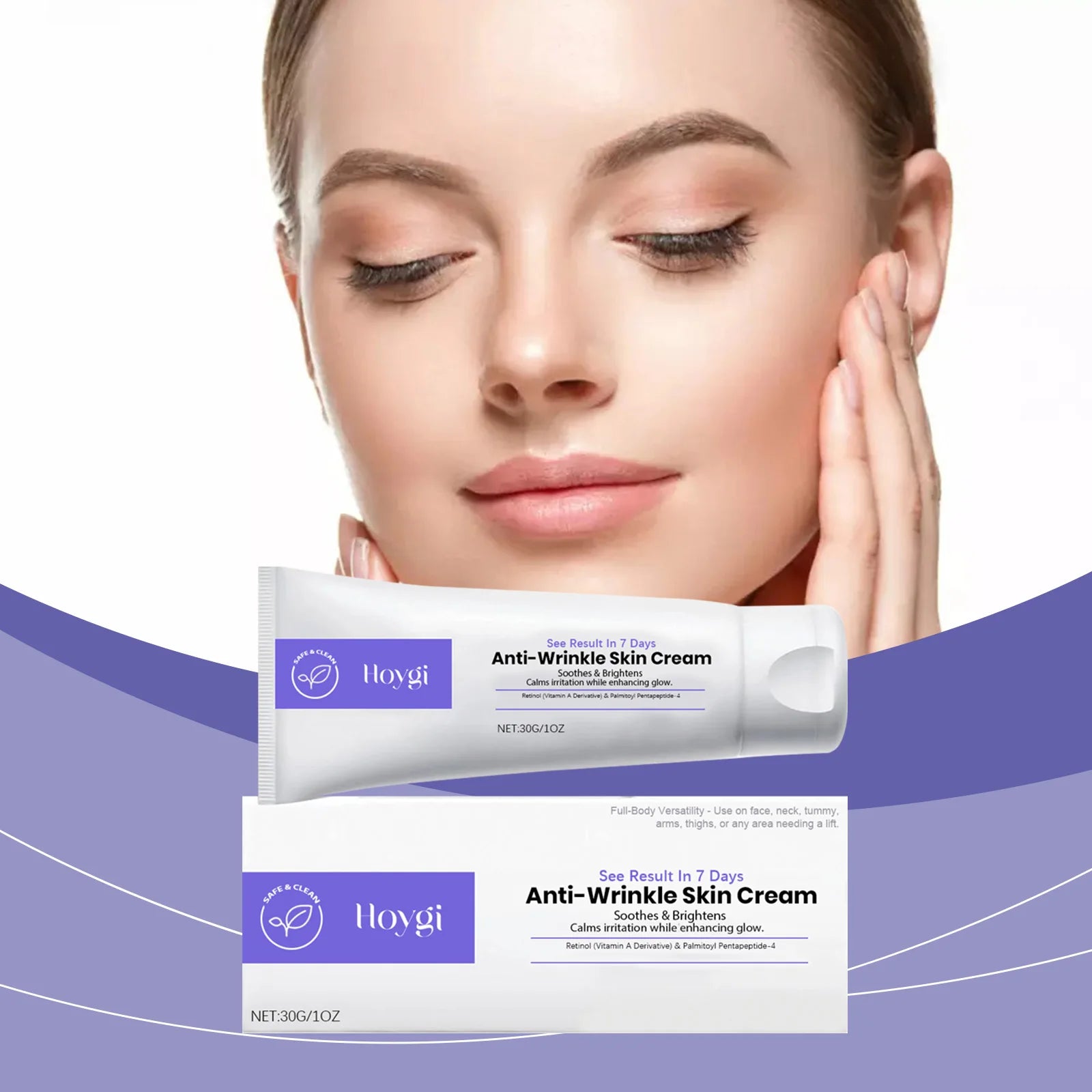 Hoygi Retinol Anti-Wrinkle Cream – Pore Shrinking & Firming