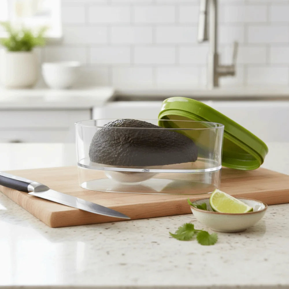 Avocado Keeper 2-Piece Sealed Saver Box – Fridge Fresh