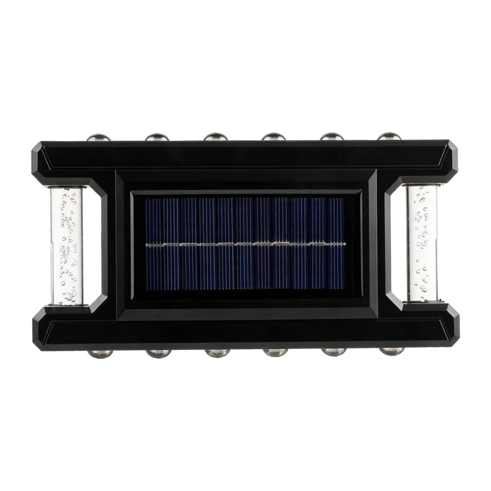 1-5PCS Solar Wall Wash Lights Outdoor IP65 Waterproof LED Warm White Landscape Lighting for Garden Yard Patio Ambient Decor Oasis Select