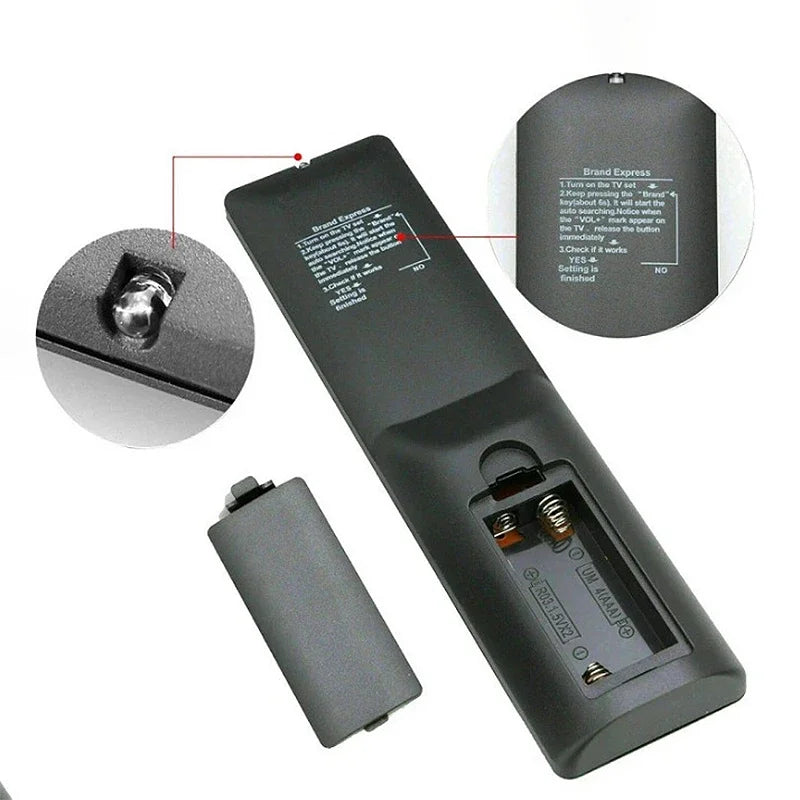 Universal Remote Control for Television RM-L1130+8 ABS Replacement Smart Television Soft Button English Oasis Select