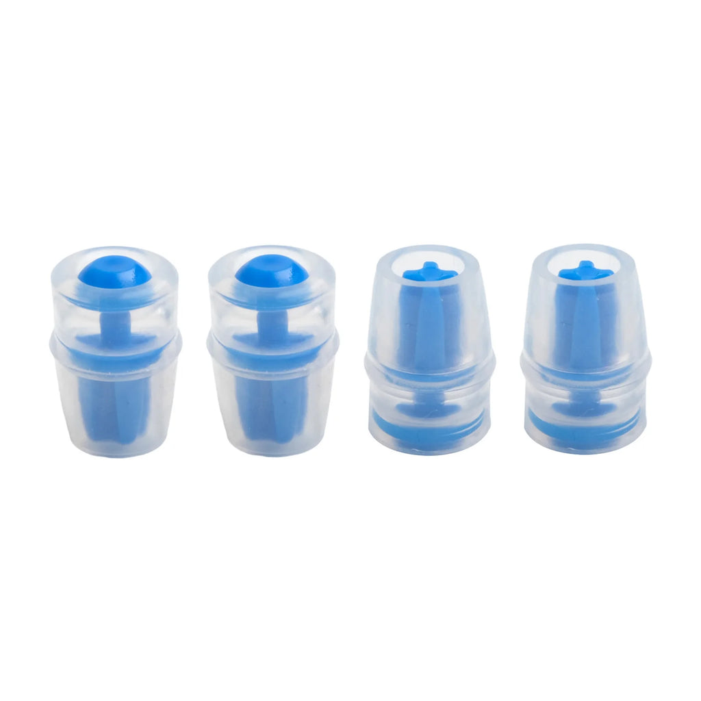 4pcs Silicone Bite Outdoor Cycling Running Water Bag Soft Water Bottle Silicone Replacement Bite Mouthpiece Suction Accessories Oasis Select blue