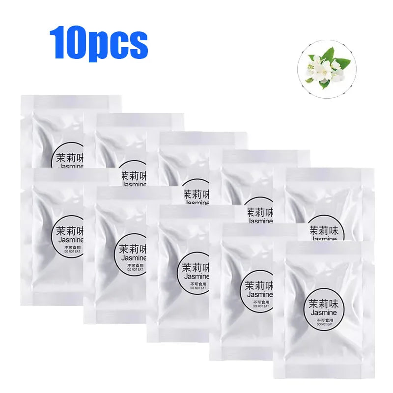 5/10/15pcs Air Freshener Tablets Refill Solid Perfume Aromatherapy Tablets Car Air Vent Fragrances Flavor Diffuser Car Interior Oasis Select 10Pcs Jasmine