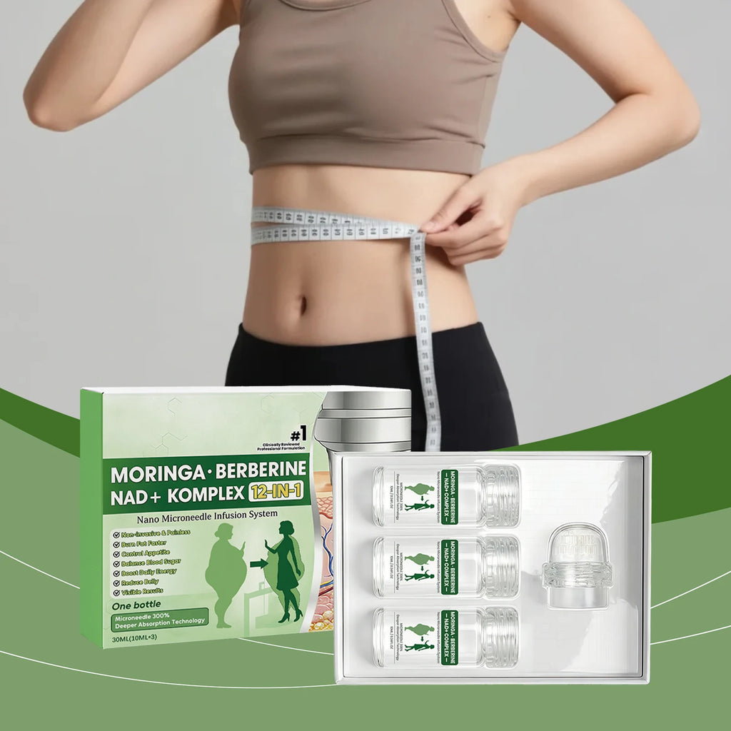 12-in-1 Nano Microneedle Infusion Kit Natural Gentle Moisturizing Firming Skin Nano Microdarts roller for Women Men Serum ≤0.2mm Oasis Select