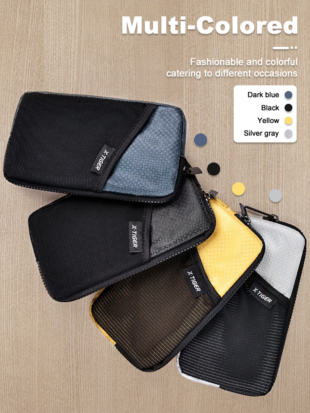 X-TIGER Bicycle Phone Bag Cycling Jersey Bag Lightweight and Portable Multifunctional Handbag Wallet Cycling Equipment Oasis Select