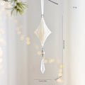 White Christmas Tree Hanging Ornaments – Candy, Chime & Wreath