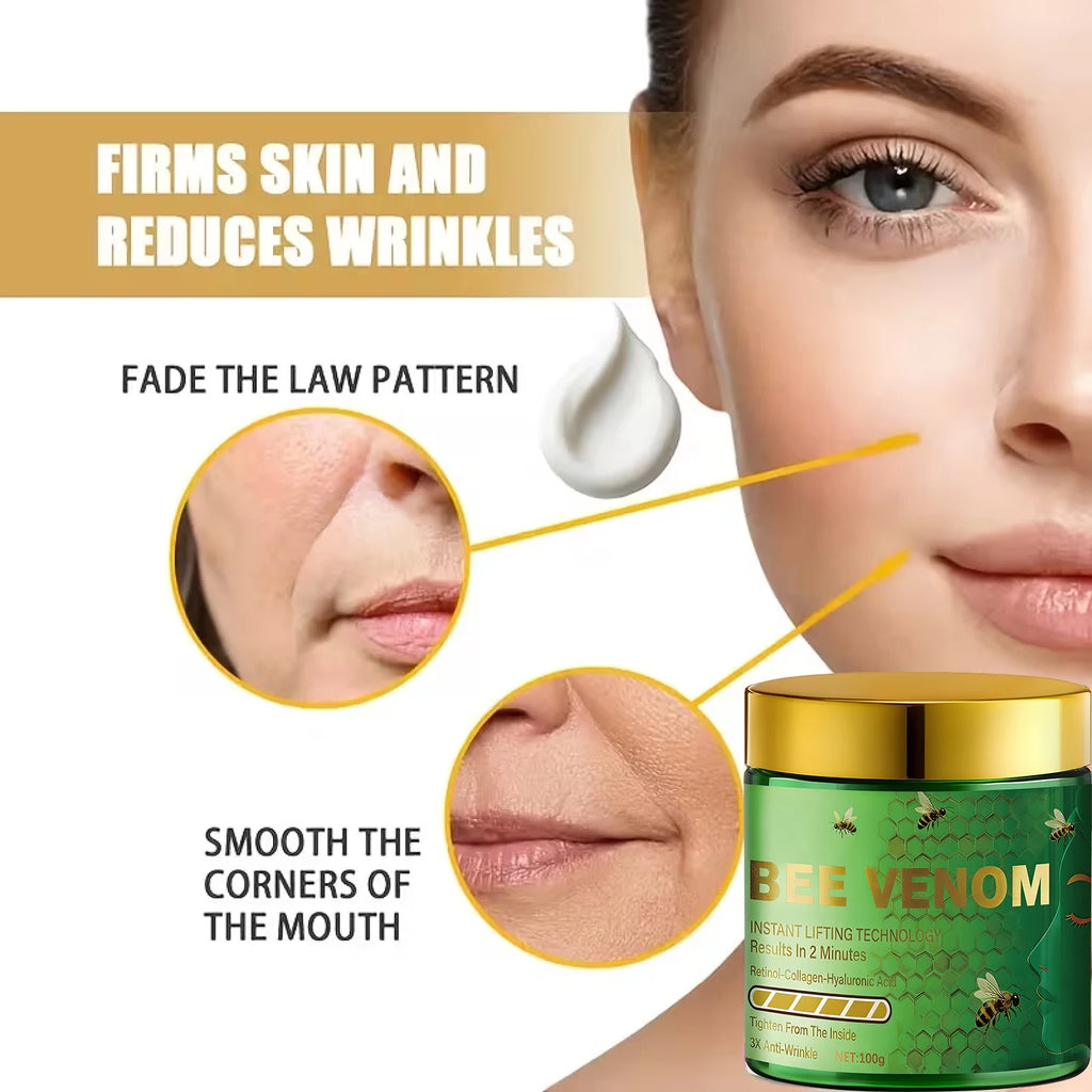 Bee Venom Lifting Cream – Anti-Wrinkle Retinol & Collagen Anti-Aging Face Cream Oasis Select