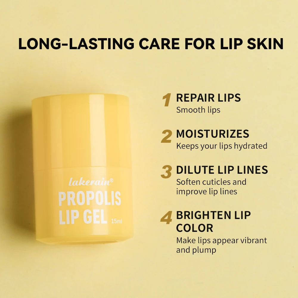 Honey Lip Hydrating Lip Balm & Mask 12hrs Long-lasting Moisture Butter Propolis Lipcerin Gentle Dispenser Exfoliation Twist Kore Oasis Select