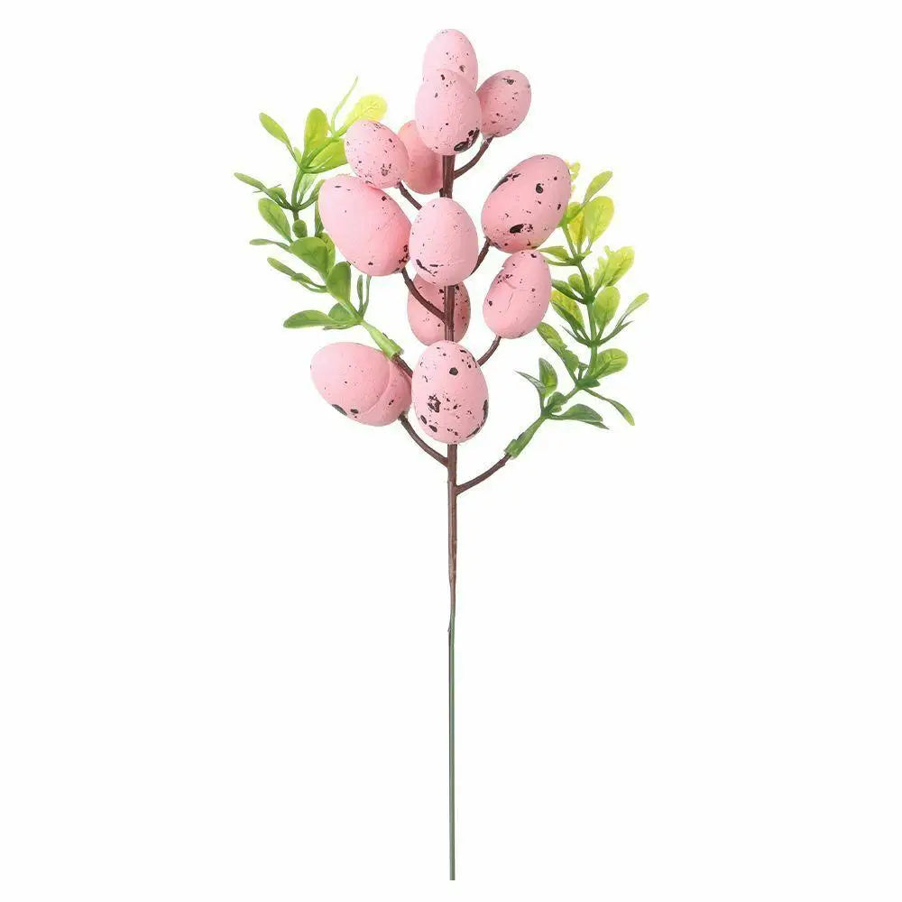 Easter Egg Flower Branch DIY Spring Tree Decoration | Rabbits
