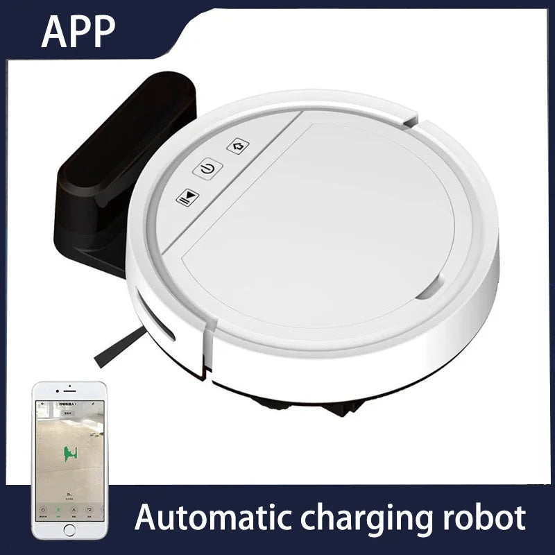 GUOHE Robot Vacuum & Mop Combo – Auto-Recharge & HEPA