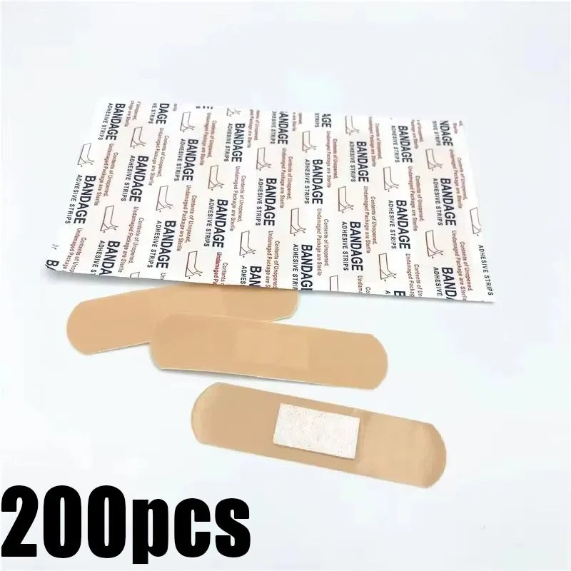 100/200/300Pcs Band-Aid Breathable Adhesive First Aids Medical Bandages Patch Cushion Wound Hemostasis Stickers Oasis Select 200pcs