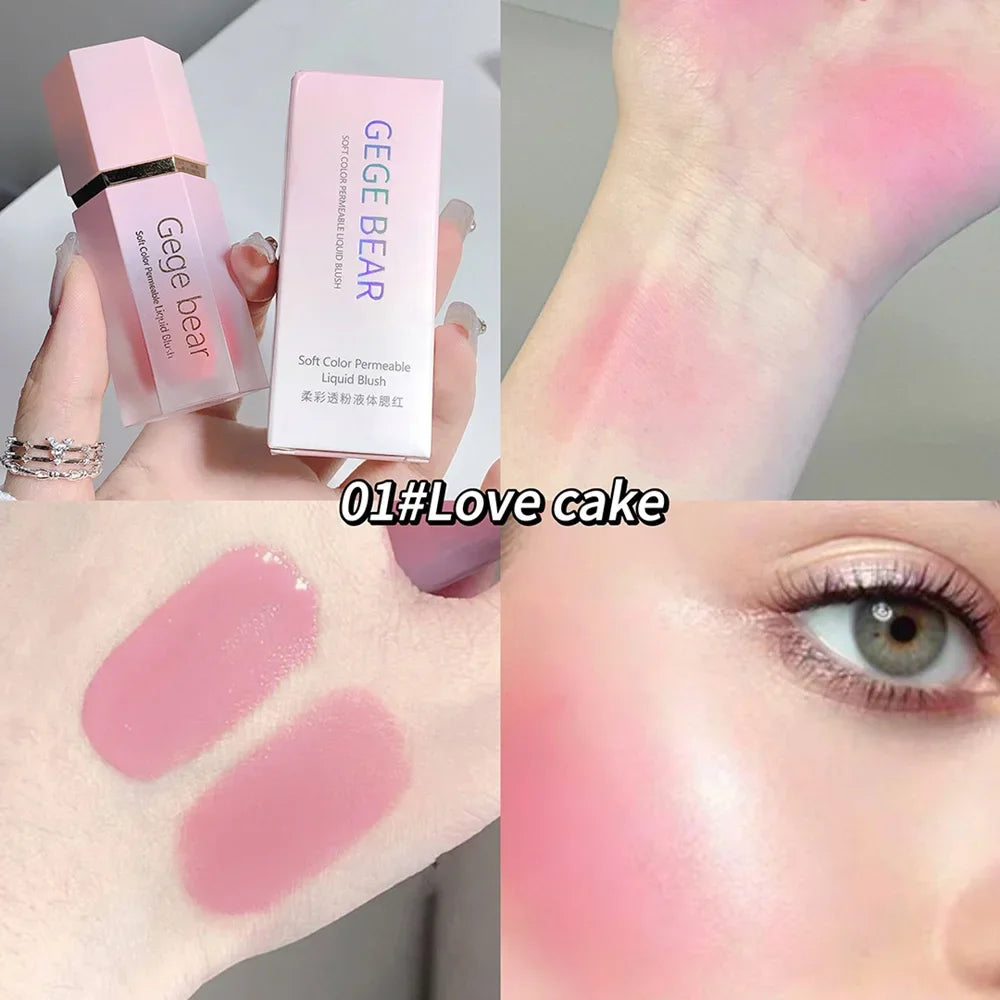 SAKSRAAR Liquid Blush Cream – 6 Velvet Matte Shades