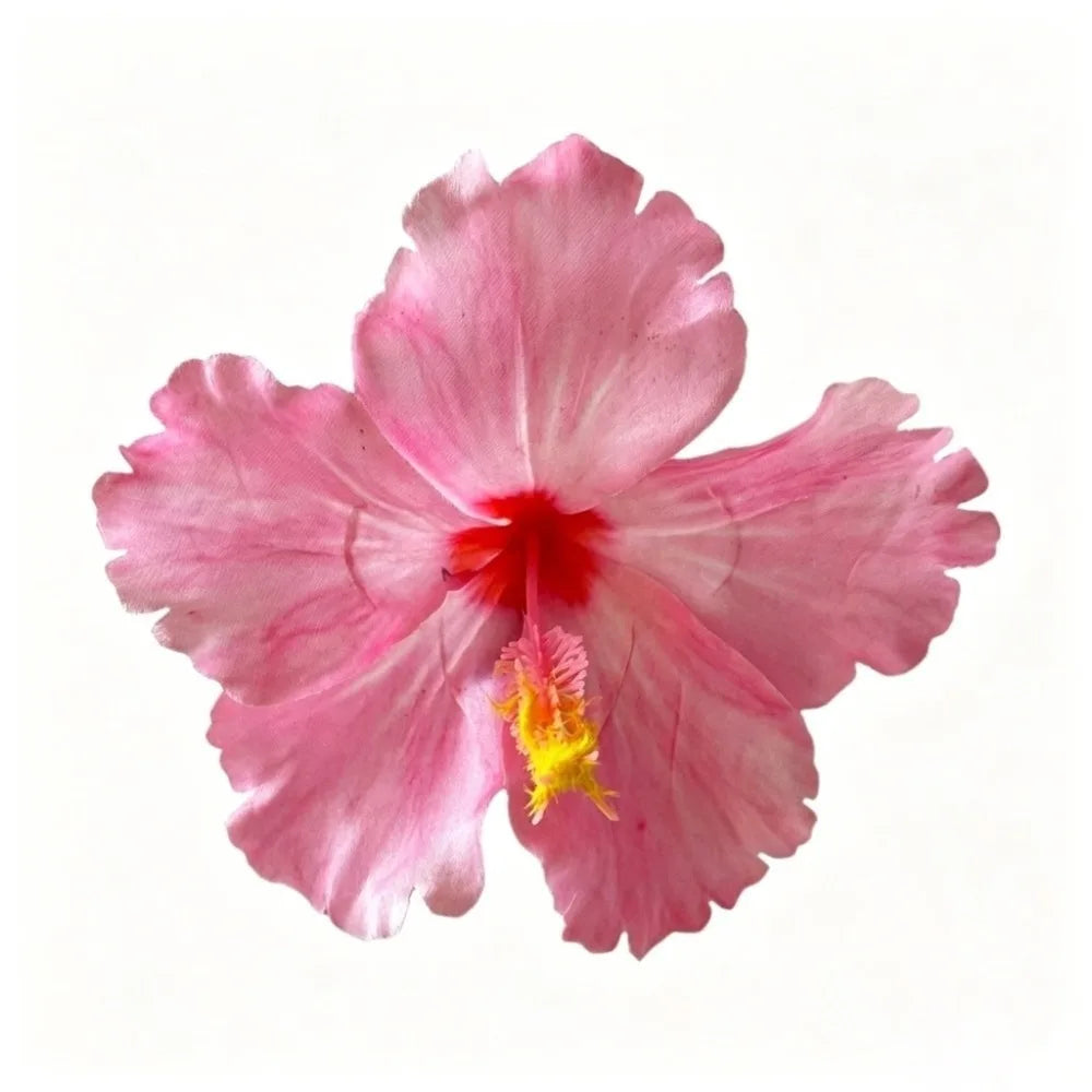 Artificial Flower Hibiscus Flower Hair Clip Do Not Hurt Hair Bohemia Style Bangs Hairpin Hearwear Summer Oasis Select 3