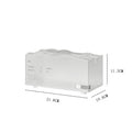 Desktop Tissue Box Living Room High-grade Light Luxury Elastic Support Living Room Suction Box Bedroom Bed Artistic Spring Oasis Select B