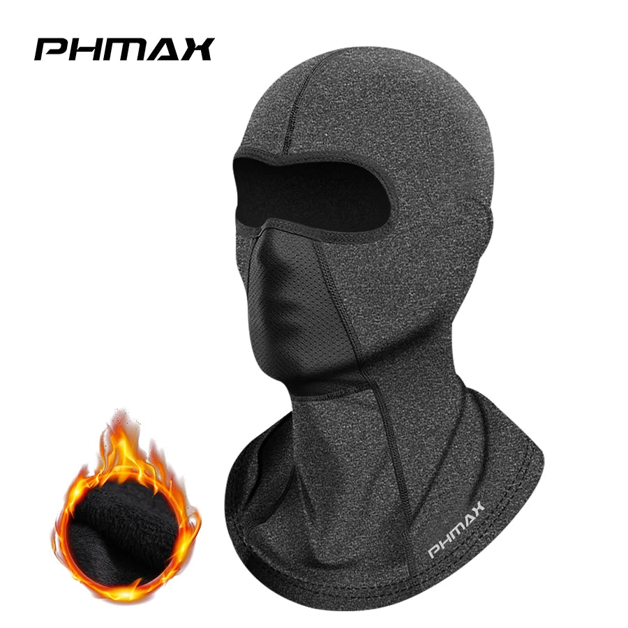 PHMAX Motorcycle Riding Mask Wind Protection And Warmth Breathable Full Face Mask Balaclava Hat Scarf Hood Moto Biker Wind Cap Oasis Select PM-DJMZ-0202