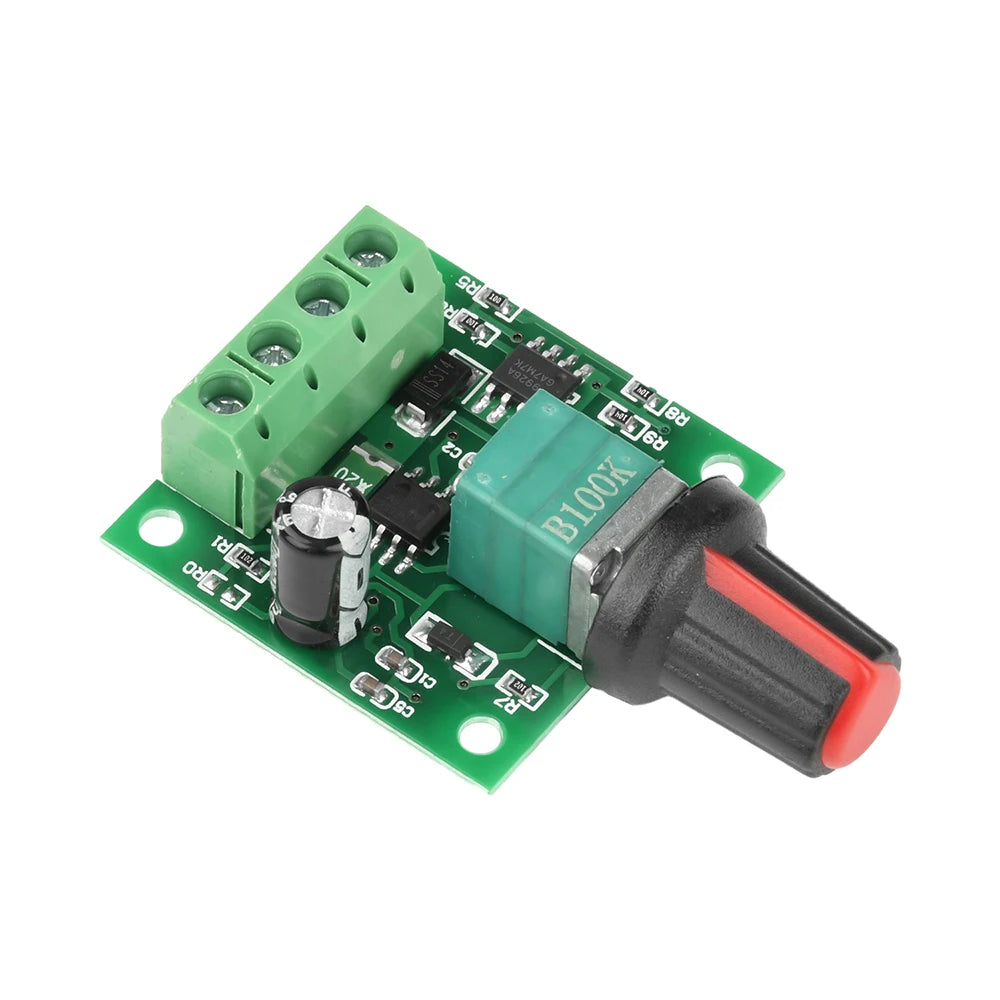 DC 1.8V 3V 5V 6V 12V PWM Motor Speed Controller Adjustable Speed DC Motor Driver Home Improvement Durable Oasis Select