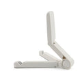Portable Tablet Phone Folding Triangular Phone Stand Easy To Carry Mobile Phone Fixed Tablet Stand For Samsung Xiaomi iPad Stand Oasis Select White