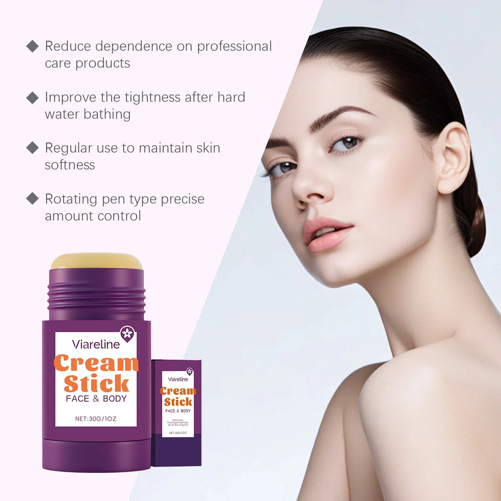 Face &body Cream Stick Strengthen Skin Barrier Smoothing Firming Lifting Reduce Fine Lines Portable Moisturizing Cream Stick Oasis Select
