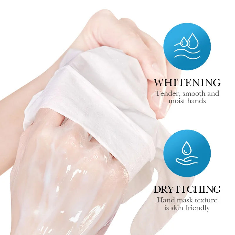 SADOER Aloe Vera Foot & Hand Peeling Mask – Moisturizing Foot & Hand Mask Oasis Select
