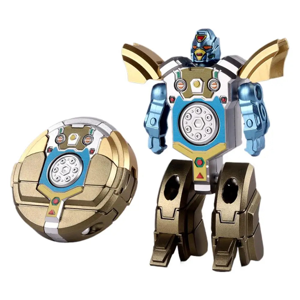 Robot Transformation Fidget Hand Spinner Toy – Kids & Adults Fidget Spinner Toy Oasis Select Golden