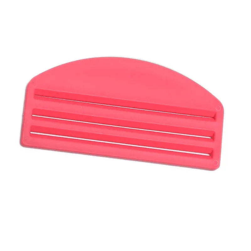 Portable Multifunction Cat Treat Dispenser Manual Reusable Cream Tube Squeezer Toothpaste Dispenser Oasis Select Rosered