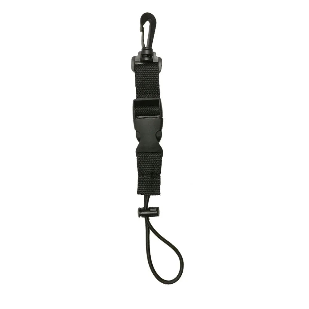 2PCS Diving Camera Lights Lanyard Strap Backpack Quick Release Buckle Clip Diver Torch Holder Buckle Oasis Select 1PC