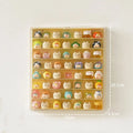 Storage Box 8 Layers Large Space Display Cabinet Hanging Wall Mounted Acrylic Transparent Lid Dolls Showing Box Oasis Select yellow