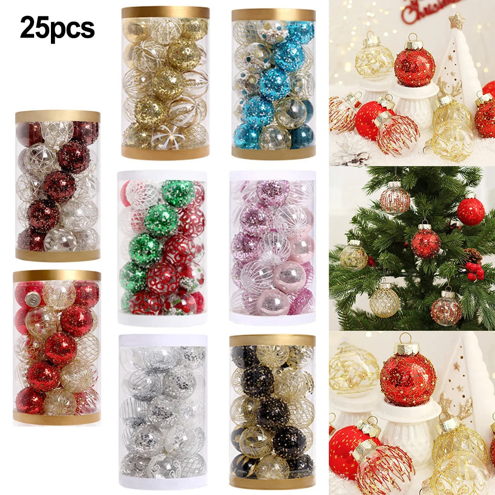 Pendant Christmas Ball Outdoor Indoor Living Room Festive Atmosphere For Holiday Wedding Ornaments Tree High Quality Oasis Select