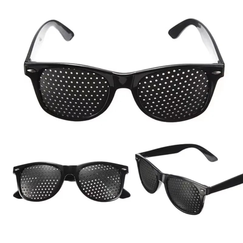 1/4PCS Anti-myopia Astigmatism Glasses Vision Correction Fatigue Pin Hole Glasses With Holes For Men Women Eyesight Improvement Oasis Select