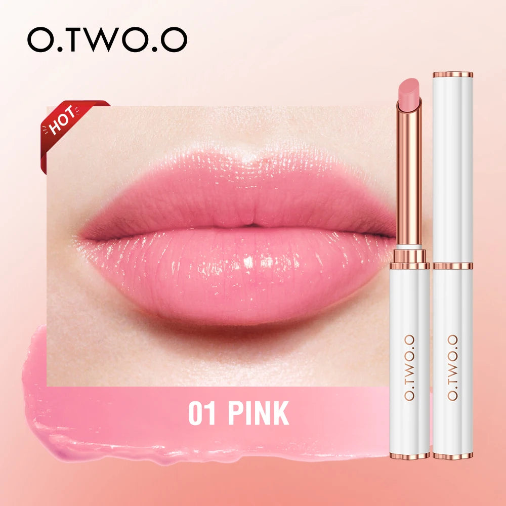 O.TWO.O Color-Changing Lip Balm – Beeswax Moisturizing Lipstick