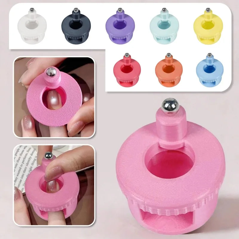 Rotating Cat Eye Magnet Tool for Magnetic Gel Nail Polish DIY
