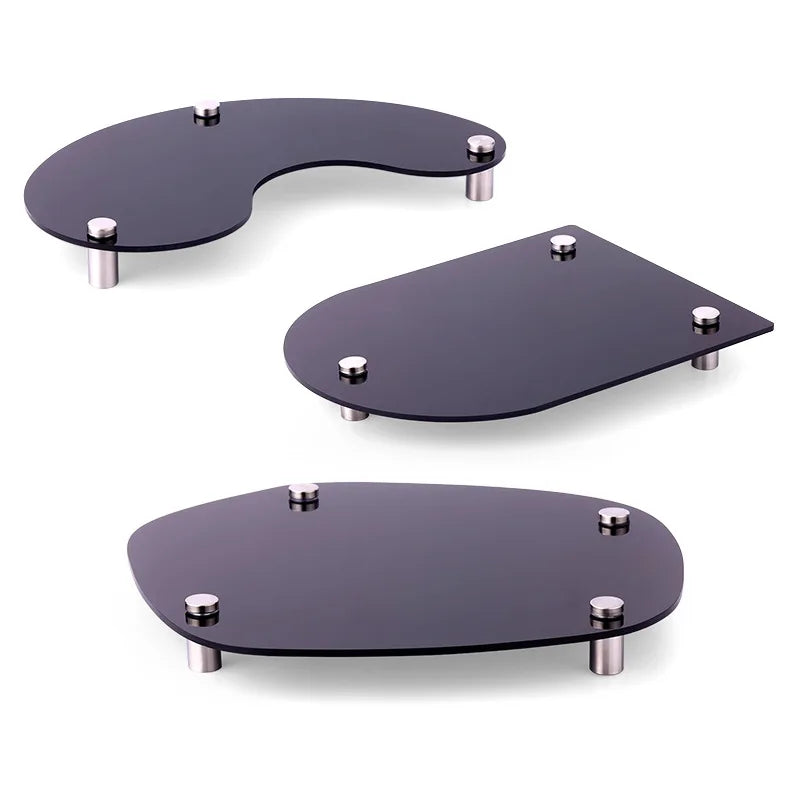 Acrylic Decorative Tray Organizer | Desk, Vanity & Shelf Display