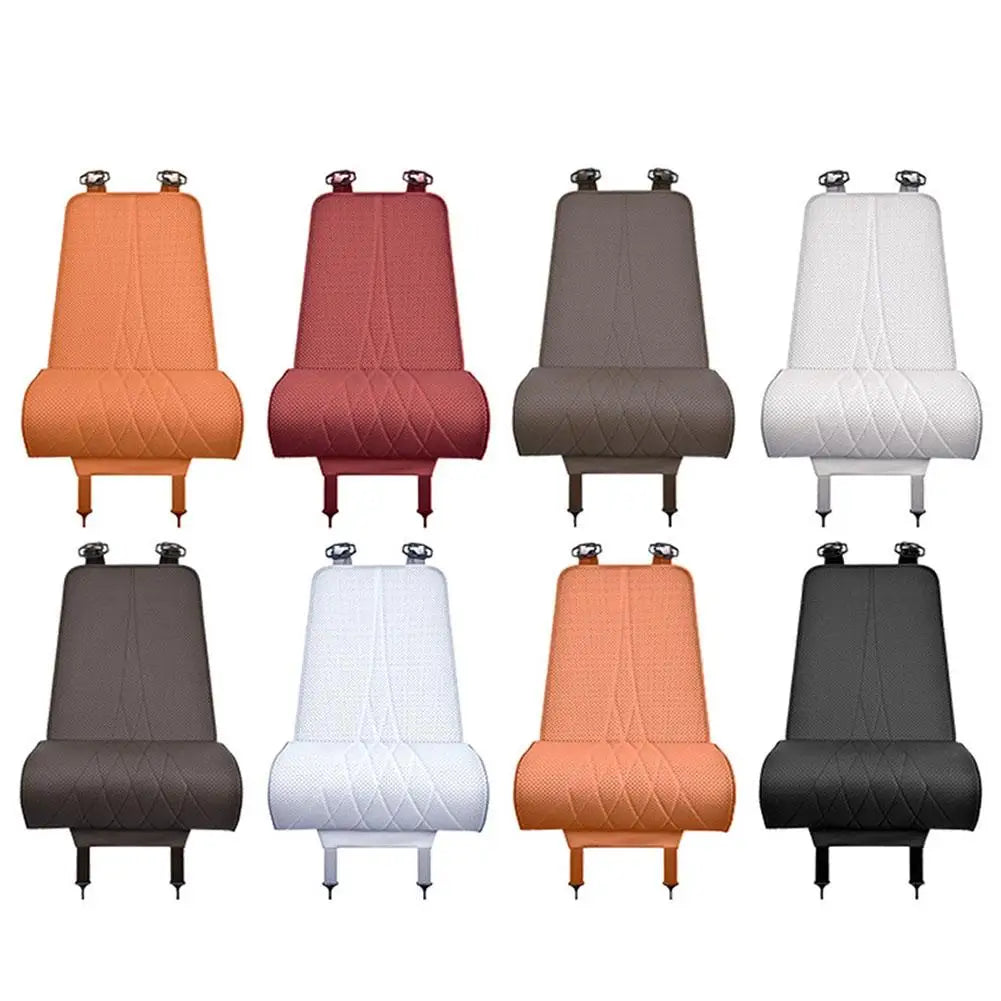 Nappa Leather Car Seat Cushion – All-Season, Non-Slip