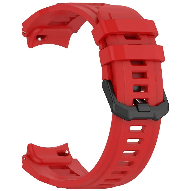 Silicone Sport Strap for Amazfit T-Rex 3 Pro Watchband Watch Strap Oasis Select Red for T-REX 3 Pro