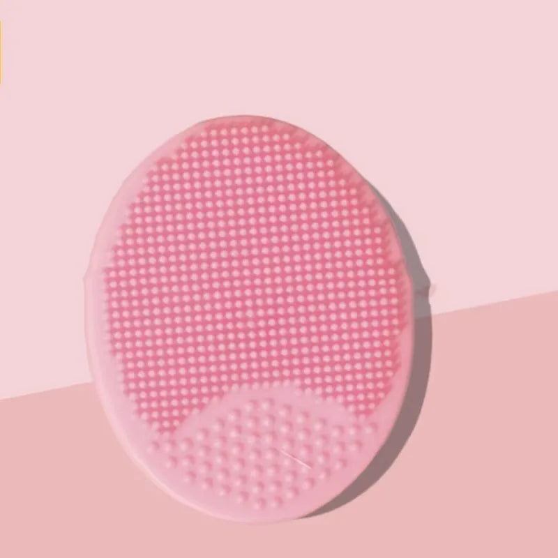 1/4pcs Soft Silicone Baby Bath Head Massage Brushes Hair Washing Brush Scalp Comb Kids For Newborn Bath Wipe Washing Hair Tools Oasis Select 1pcs pink